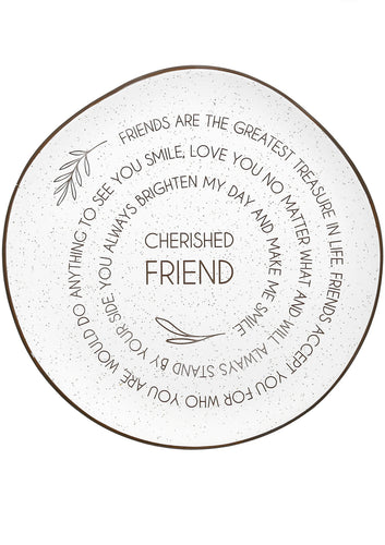Cherished Friend Plate