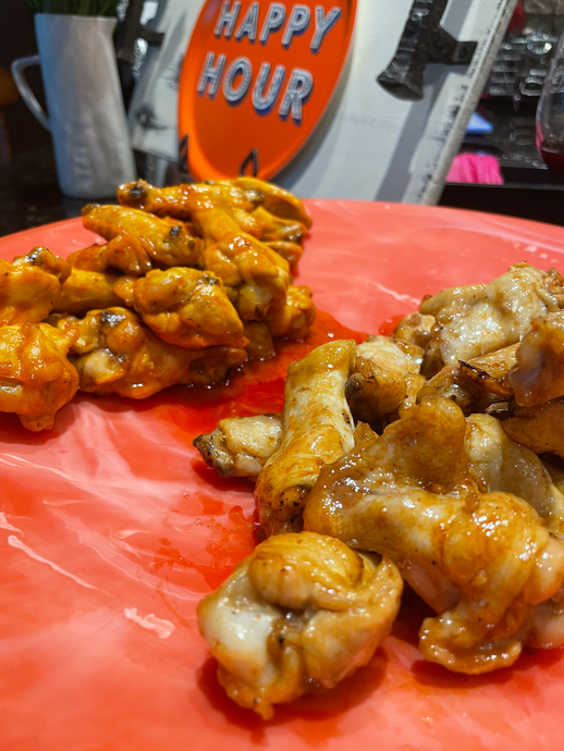 Chicken Wings 2 Ways: Hot and Sweet