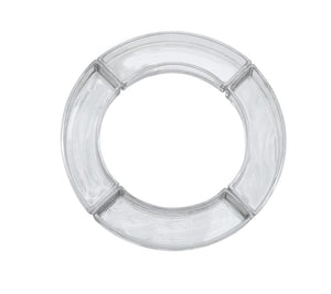 Glass Appetizer Dishes/Tealight Holders, Set of 4