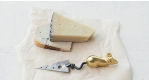 Cheese Knife w/ Cheese Shaped Blade & Mouse Shaped Handle