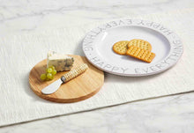 Load image into Gallery viewer, Cheese Wood Plate Set