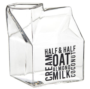 Glass Milk/Creamer Carton