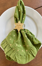 Load image into Gallery viewer, Star of David Napkin Rings
