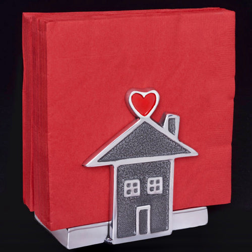 Happy Nappy Napkin Holder - Home Is Where The Heart Is