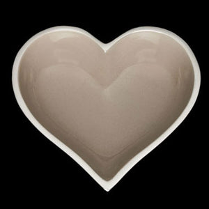 Lil Taupe Heart with Heart Spoon