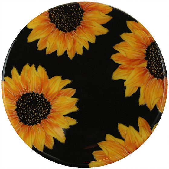 Sunflower 8 Inch Round Trivet